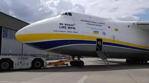 Ruslan plane, which Kyiv residents saw in the sky, flew to Germany for testing