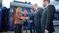 Latvian Prime Minister Evika Siliņa arrives in Kyiv on occasion of Ukrainian Statehood Day