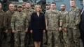 Latvian Prime Minister delivers Patria APCs to Ukraine