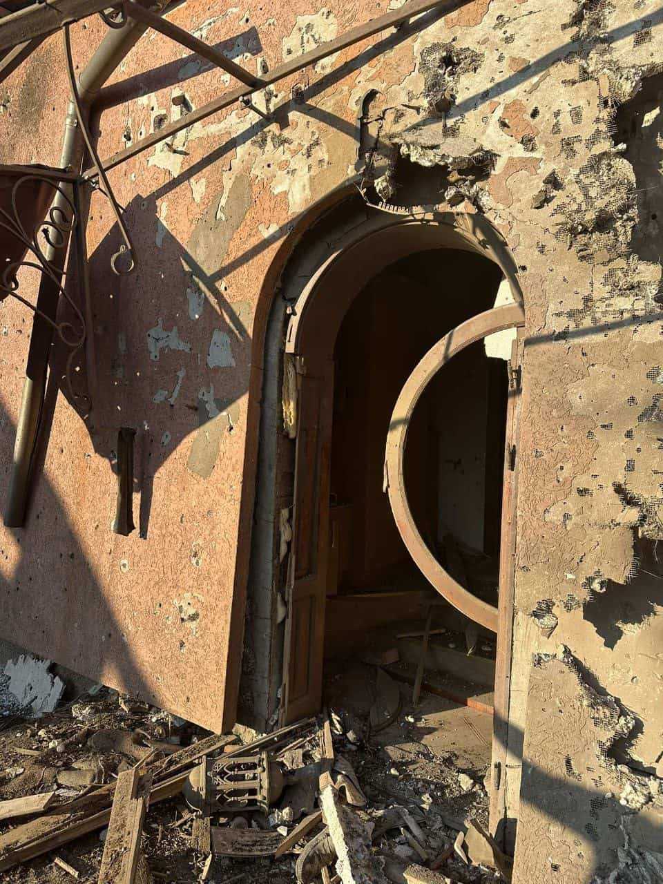 The consequences of the russian attack in the Ivano-Frankivsk Region. Photo: Telegram/Martsinkiv.ONLINE