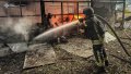 Large-scale fire breaks out in Kyiv Region due to russian attack – administrative building and warehouses on
