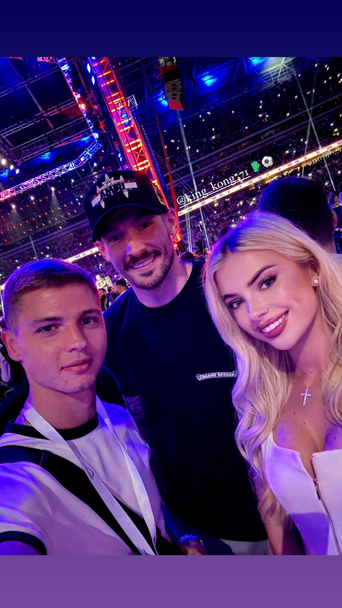 Денис Бойко у Лондоні на бої Усик-Дюбуа. Фото: instagram/king_kong_71