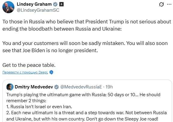 Photo: x/LindseyGrahamSC
