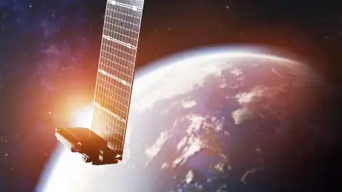 Спутник системы Starlink (иллюстративное изображение). Фото: Depositphotos.