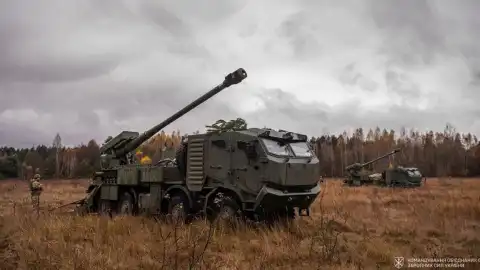 Украинская САУ 2С22 "Богдана"
