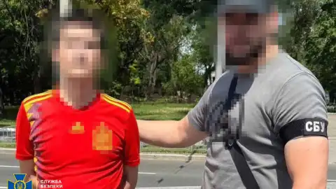 Задержание агента ФСБ. Фото: СБУ