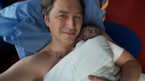 Сергей Притула с сыном Марком. Фото: Instagram/siriy_ua