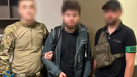 Задержание агента ФСБ. Фото: СБУ