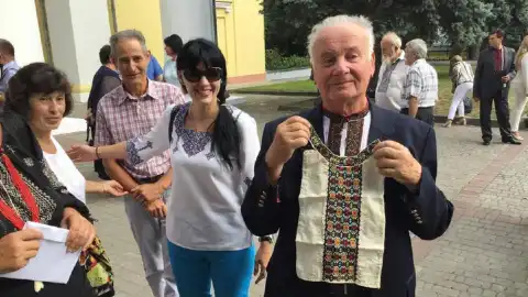 Зеновий-Захар Васильевич Франко (справа). Фото: Богдан Лазорак
