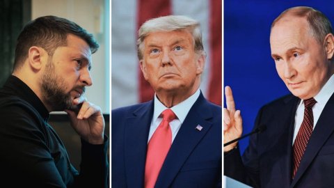 Володимир Зеленський, Дональд Трамп та Володимир Путін