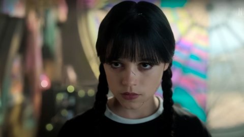Дженна Ортега у ролі Венздей. Фото: Netflix