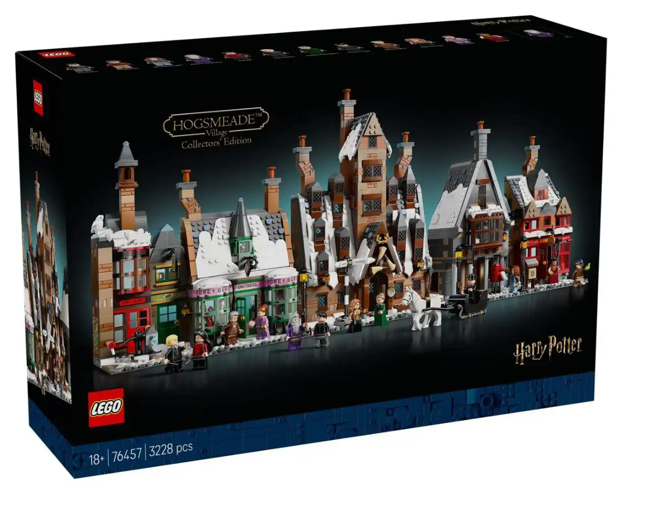 Колекційне видання поселення Хогсмід. Фото: Lego Колекційне видання поселення Хогсмід. Фото: Lego
