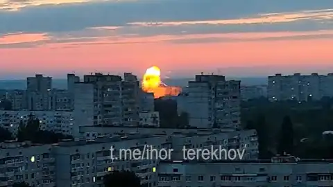 Удар РФ по Харькову 18 августа. Скриншот видео