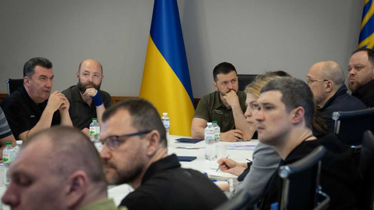 During a meeting of the National Security and Defense Council (photo: president.gov.ua)