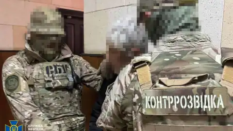 Задержание агента ФСБ. Фото: СБУ
