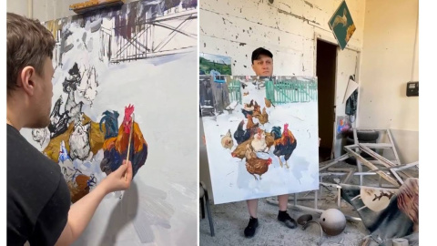 Художник Руслан Іващенко. Фото: instagram/ruslanivashenko_artist