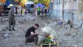 Zelenskyy visits ruins of house in Kyiv where russian missile killed 25 people