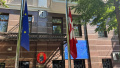 Danish Embassy lowers national flags due to russian attack on demining mission