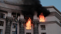 Cabinet building hit by russian Iskander missile with foreign components on September 7