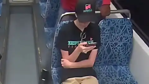 Убийство в метро. Скриншот видео