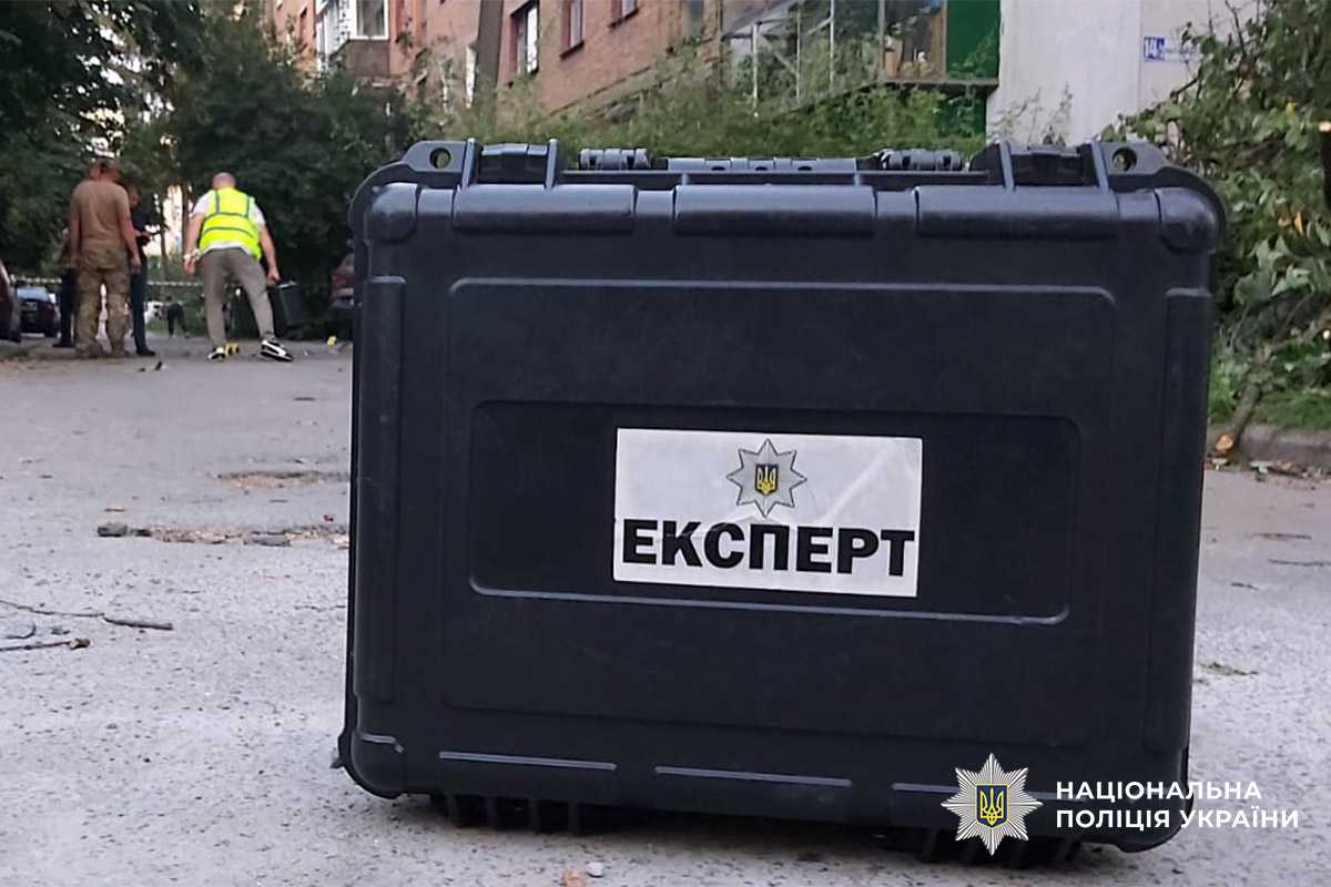 Місце події. Хмельницький. Фото: пресслужба поліції Хмельницької області