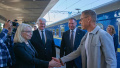 Finnish President Stubb arrives in Kyiv
