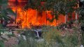 Russia attacks Sumy with drones. Fire breaks out in non-residential building