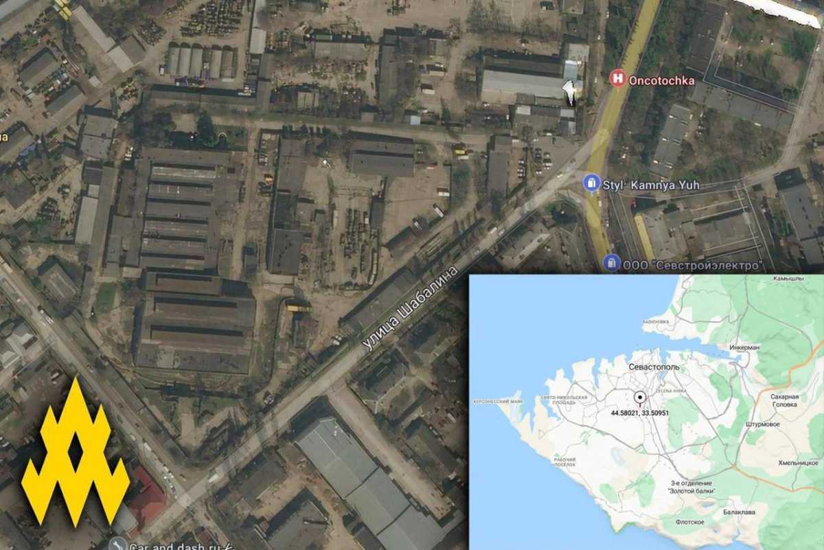 Military base of the occupiers in Crimea. Photo: Telegram/ATESH