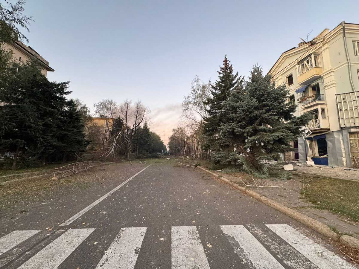 Consequences of the russian attack. Photo: facebook/Oleksandr Honcharenko.