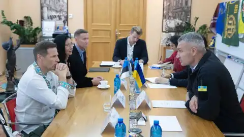 Кличко обговорив із міністром оборони Естонії збільшення підтримки ЗСУ західними партнерами