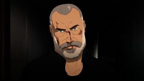 Кадр из анимационного сериала "Splinter Cell: Караул смерти"