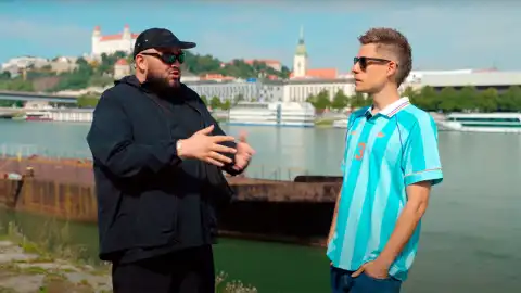 Киевстонер и Юрий Дудь. Фото: скриншот из видео