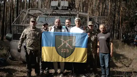 БФ молодіжної ініціативи "Надія", Валерій Дубіль та Артем Чаплигін доставили на схід РЕБи, засоби живлення та зв'язку