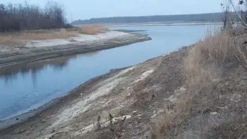 Старокрымское водохранилище в оккупированном Мариуполе. Фото: Мариупольский городской совет