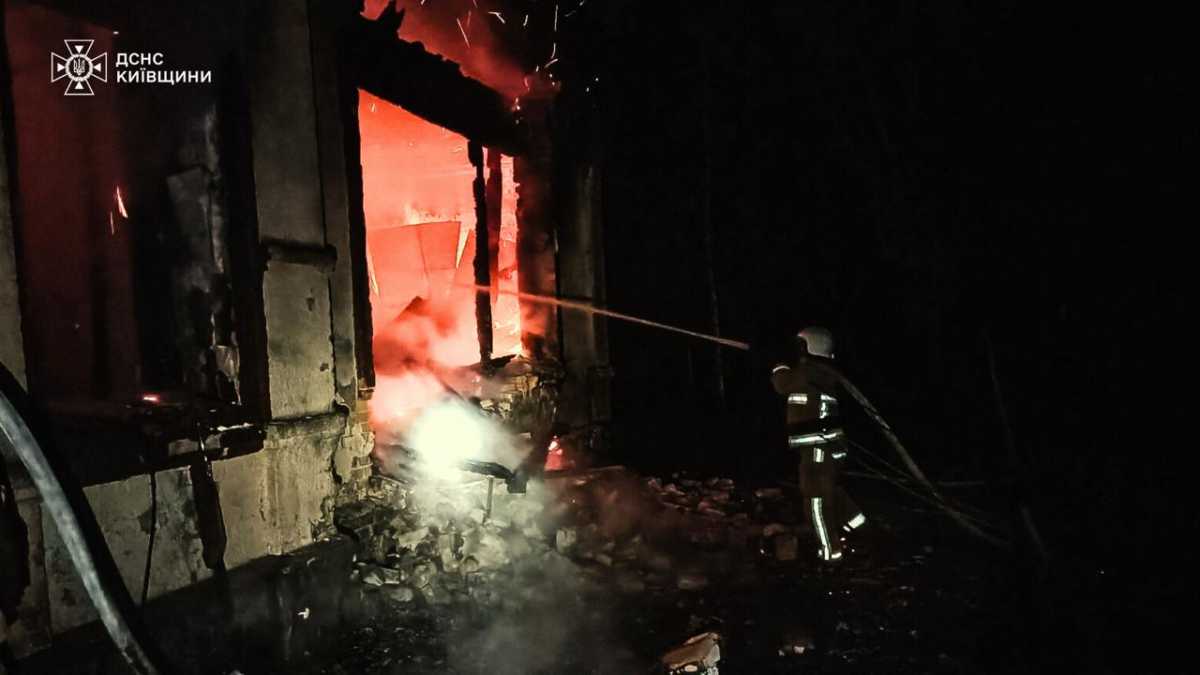 Consequences of the Russian attack.Photo: SES