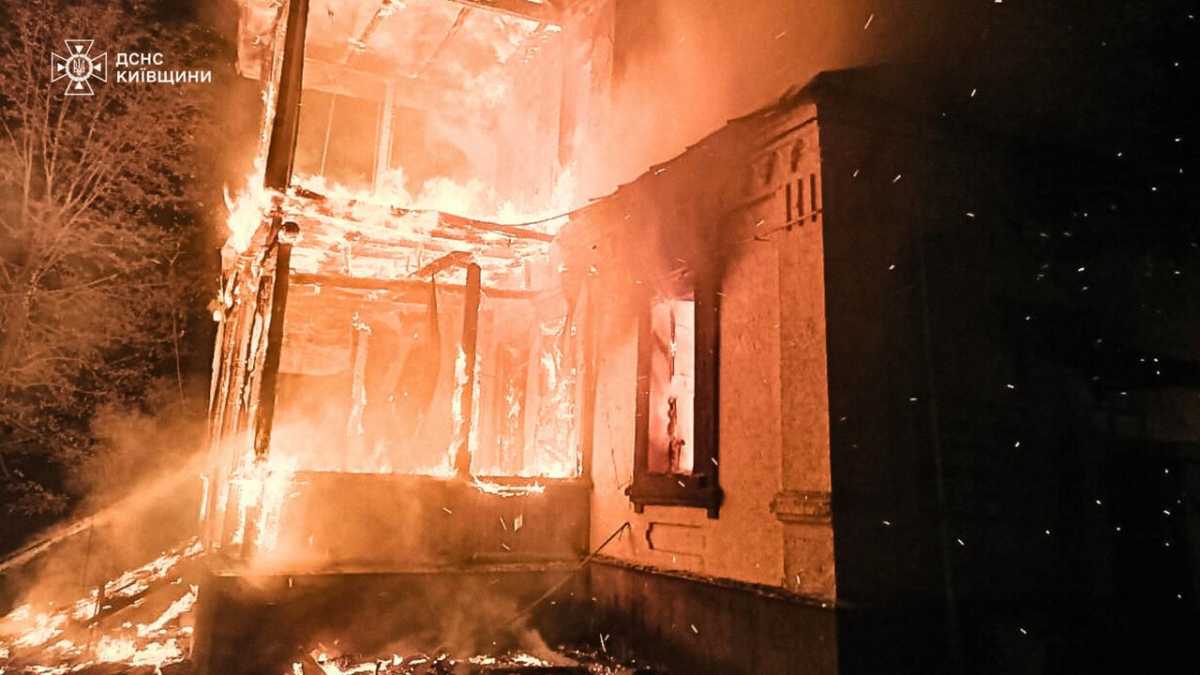 Последствия атаки РФ.Фото: ГСЧС