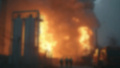 The aftermath of the Russian attack. Photo: "Naftogaz