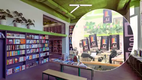 Книжный магазин "Сенс". Коллаж УН