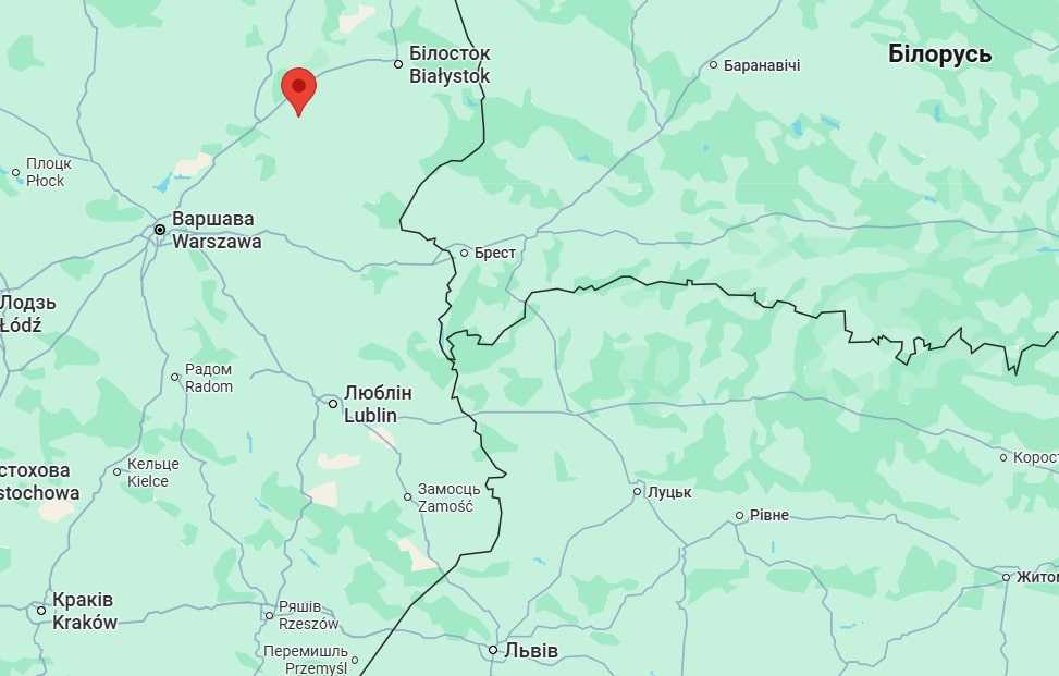 Зарембы-Верхолы. Фото: Google Maps
