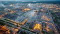 Oil refinery in the city of Kirishi, Leningrad region, Russia