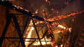 At night, russians attacked the Poltava Region. Photo: State Emergency Service of the Poltava Region