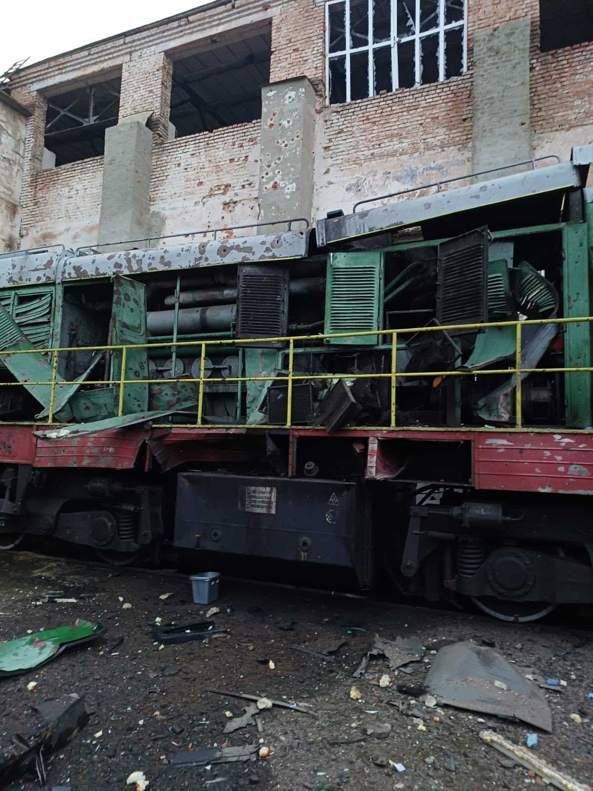 The consequences of the Russian attack on the night of October 7. Photo: facebook/ Oleksiy Kuleba