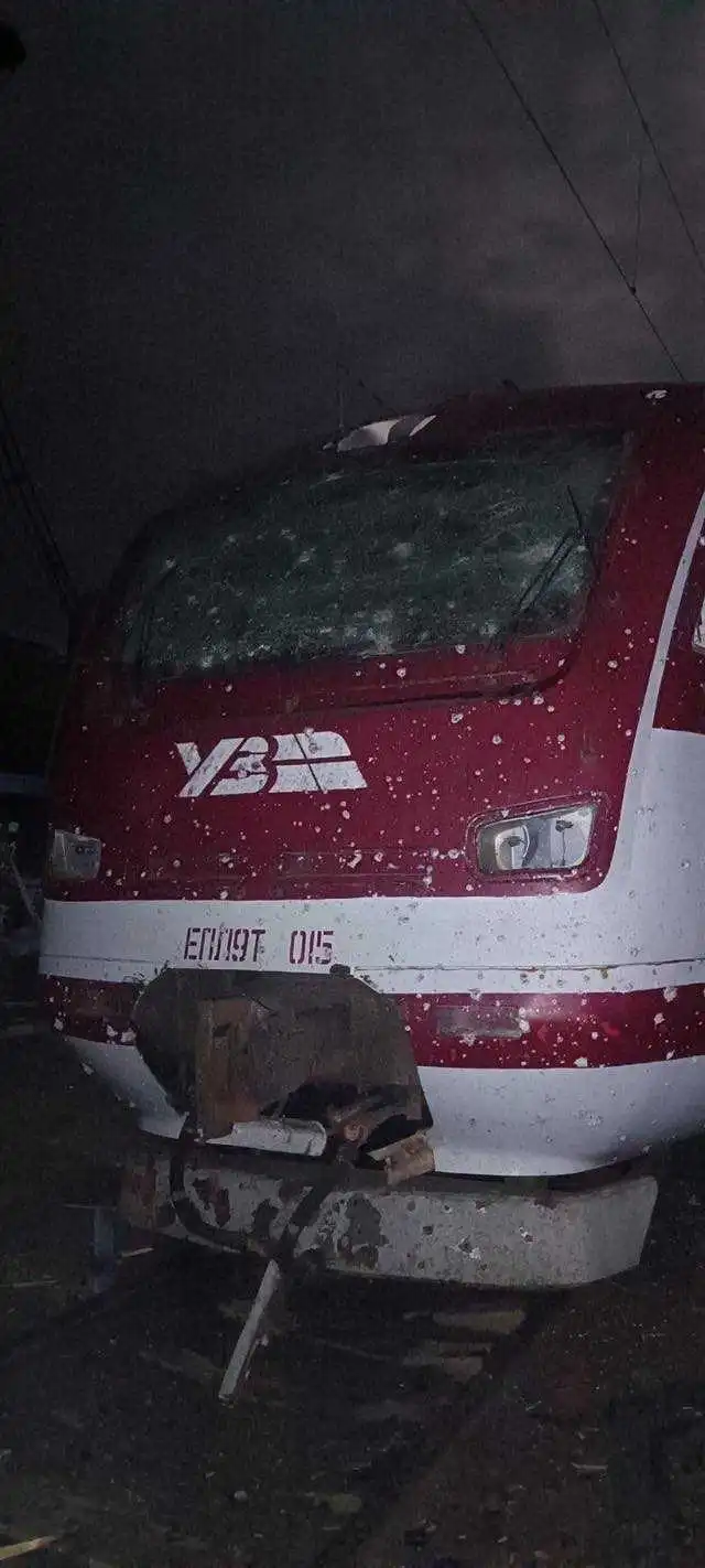 The consequences of the Russian attack on the night of October 7. Photo: facebook/ Oleksiy Kuleba