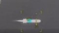 The moment before the russian missile was shot down. Screenshot of the video