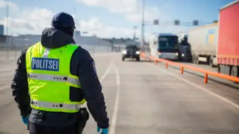 Эстония перекрыла границу из-за вооруженных боевиков со стороны России Фото: politseijapiirivalveamet