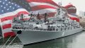 American museum congratulates Navy with photo of russian ship