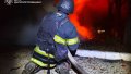 The russian attack caused fires. Photo: SESU