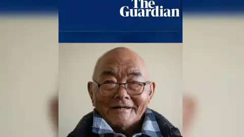 Фото Канчха Шерпа опубліковане на сайті The Guardian