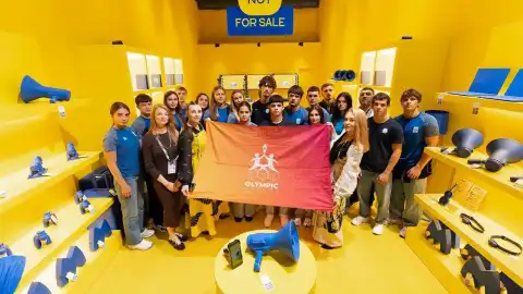 Спортсмены Olympic Dreams посетили павильон Украины на Expo 2025 в Японии
