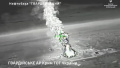 Damage to the oil depot in Hvardiiske. Screenshot of the video
